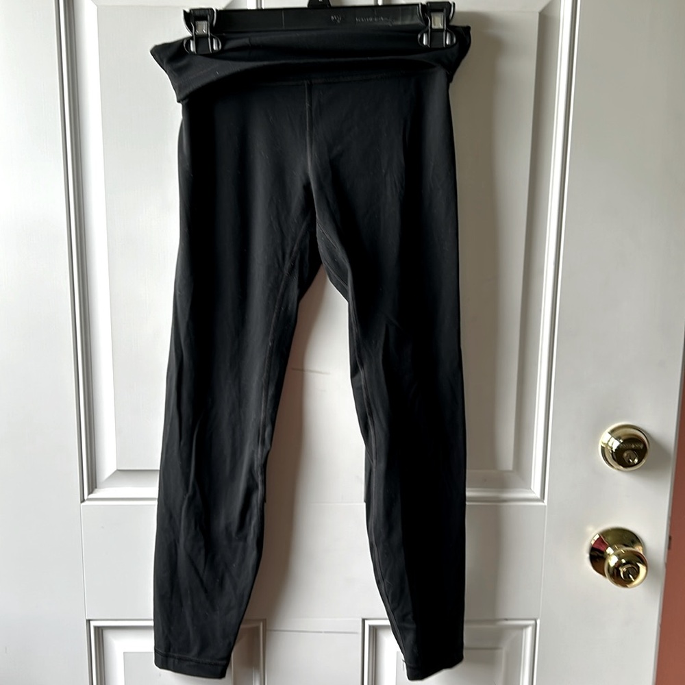 Hey Nuts Capri black leggings